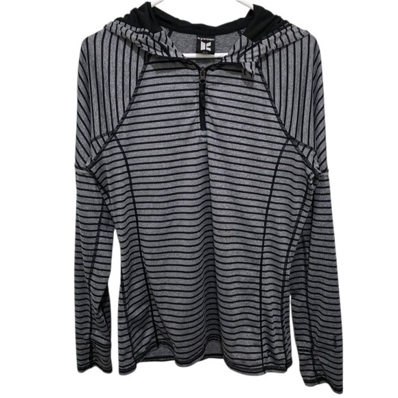 Kyodan Striped Athletic Hoodie S - Picture 2 of 4